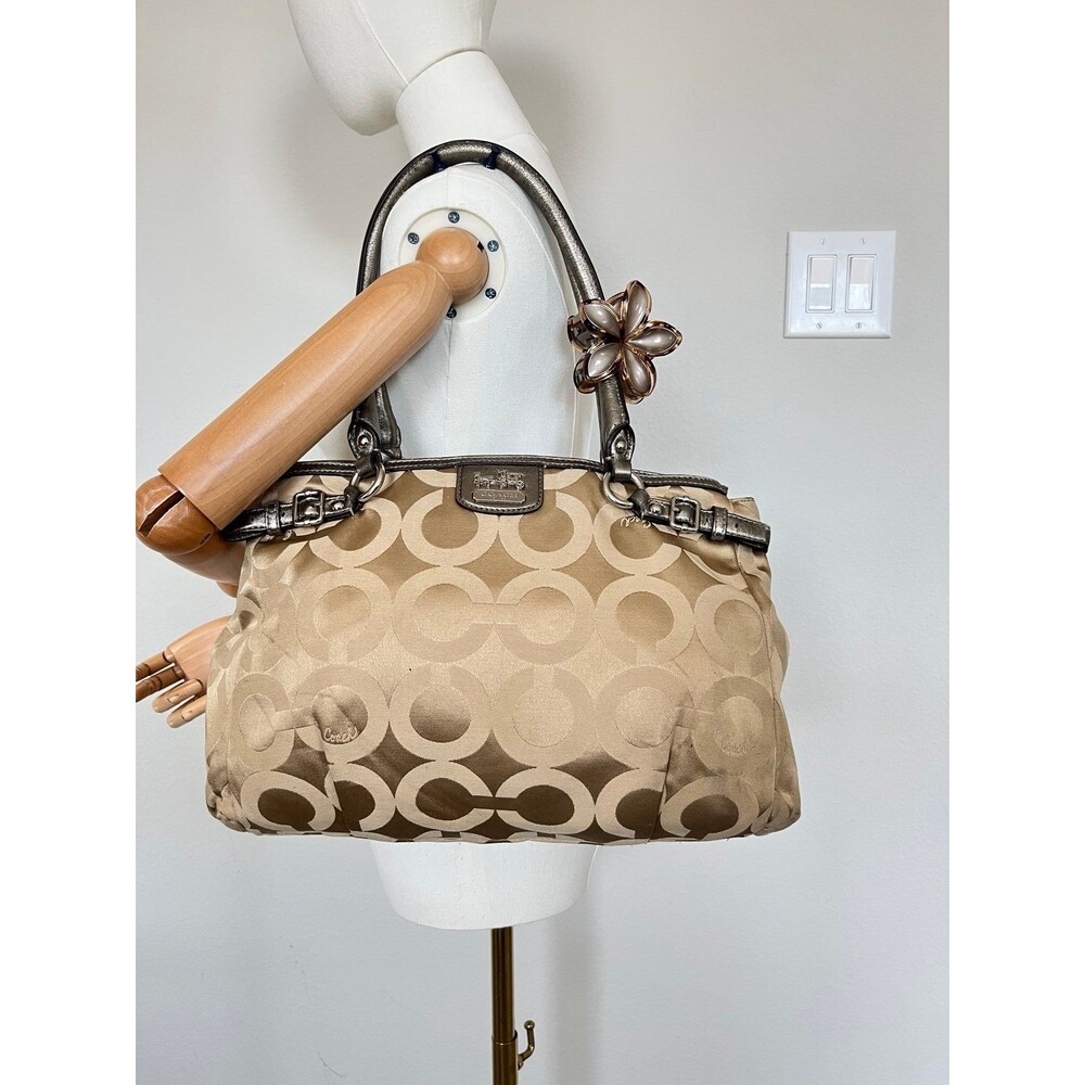 Coach Signature C Monogram Shoulder Bag